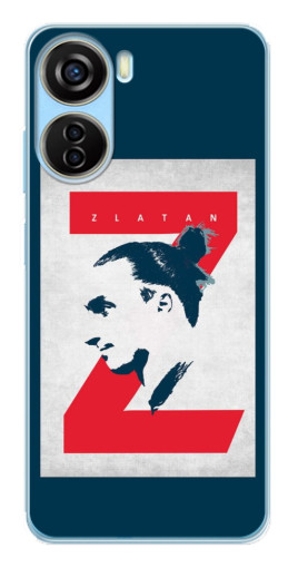 Чехол с печатью "Zlatan" для ZTE V40 Design