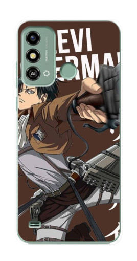 Чехол с принтом "Ackermankerman levi" для ZTE Blade A53