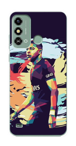 Чехол с печатью "ART Mbappe" для ZTE Blade A53