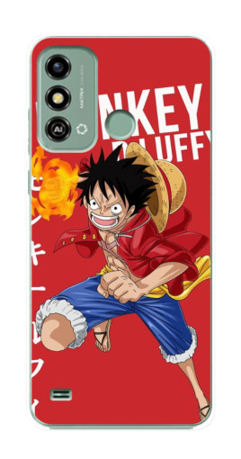 Чехол с печатью "Атакующий D Luffy" для ZTE Blade A53