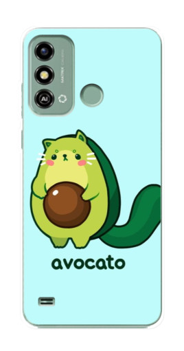 Чехол с печатью "Avocato" для ZTE Blade A53