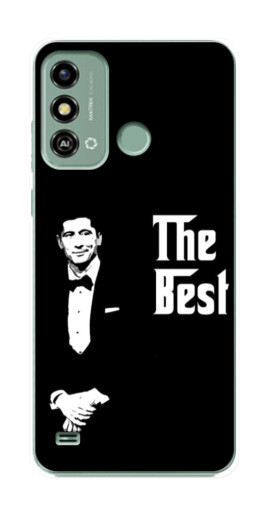 Чехол с принтом "Best Футболист" для ZTE Blade A53