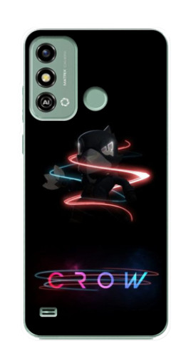 Чехол с принтом "Brawl Crow" для ZTE Blade A53