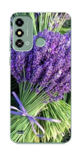 Чехол с печатью "Букет лаванды" для ZTE Blade A53