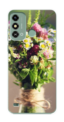 Чехол с принтом "Букет полевых цветов" для ZTE Blade A53