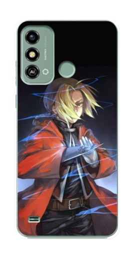 Чехол с картинкой "Элрик Эдвард" для ZTE Blade A53