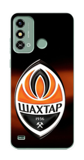 Силиконовый чехол с изображением "Эмблема Шахтера" для ZTE Blade A53