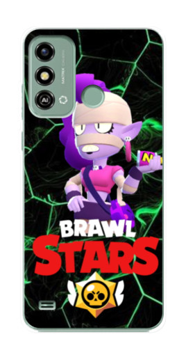 Чехол с печатью "Emz Brawl Stars" для ZTE Blade A53