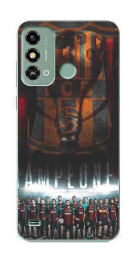 Чехол с принтом "FCB Campeones" для ZTE Blade A53