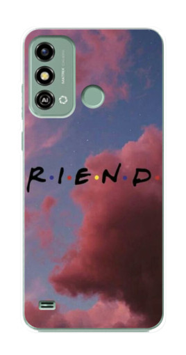 Чехол с печатью "Friends" для ZTE Blade A53