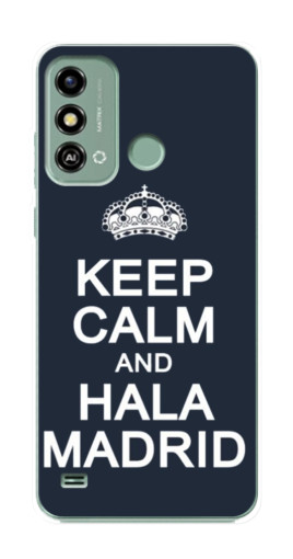 Чехол с принтом "Hala Madrid" для ZTE Blade A53