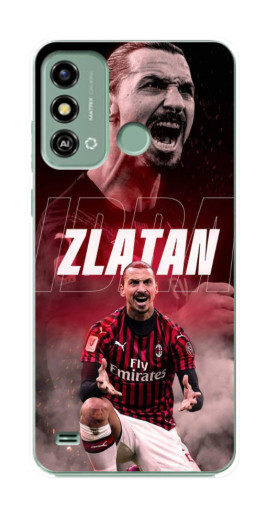 Чехол с принтом "Ибра Златан" для ZTE Blade A53