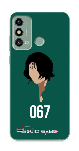 Чехол с картинкой "Игрок 067" для ZTE Blade A53
