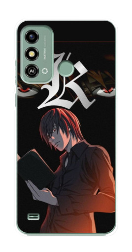Чехол с картинкой "Лайт Ягами Death Note" для ZTE Blade A53