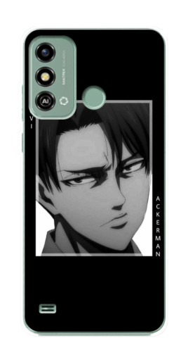 Чехол с принтом "Леви в рамке" для ZTE Blade A53