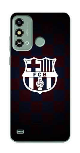 Чехол с картинкой "Лого FCB" для ZTE Blade A53