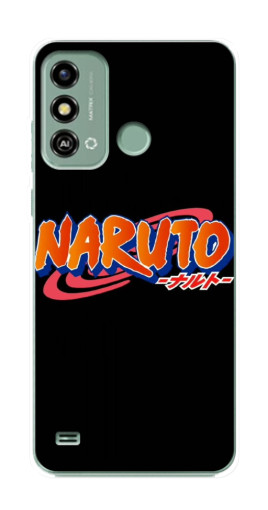 Чехол с картинкой "Надпись Naruto" для ZTE Blade A53