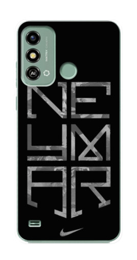 Силиконовый чехол с изображением "Neymar nike" для ZTE Blade A53
