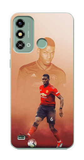 Чехол с печатью "Pogba с Манчестера" для ZTE Blade A53