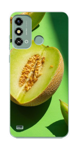 Чехол с печатью "Сочная Дыня" для ZTE Blade A53