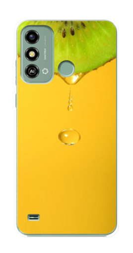 Силиконовый чехол с изображением "Сочный Kiwi" для ZTE Blade A53