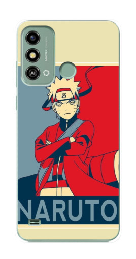 Чехол с картинкой "Удзумаки Naruto" для ZTE Blade A53