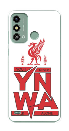 Чехол с принтом "YNWA" для ZTE Blade A53