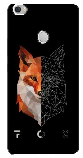 Силиконовый чехол с изображением «Fox» для Xiaomi Mi Max