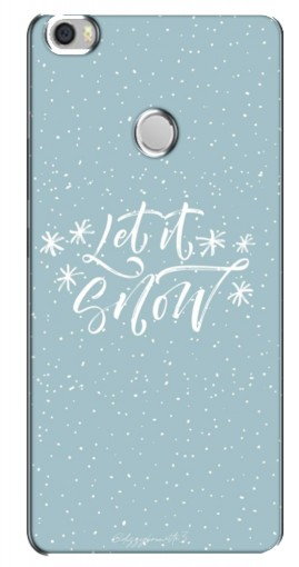 Чехол с принтом «Let it Snow» для Xiaomi Mi Max