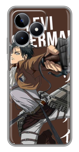 Чехол с печатью "Ackermankerman levi" для Realme C53