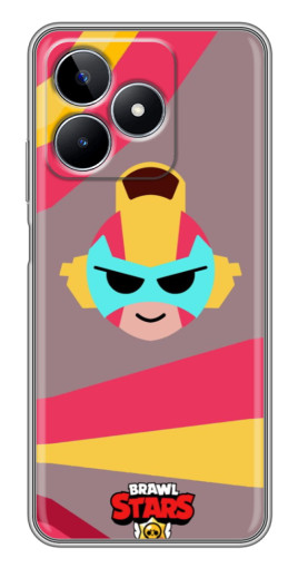 Чехол с печатью "АРТ MAX" для Realme C53