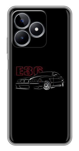 Чехол с принтом "BMW E36" для Realme C53