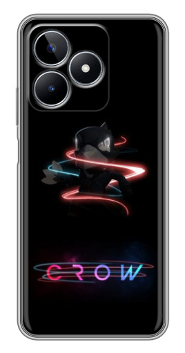Чехол с печатью "Brawl Crow" для Realme C53