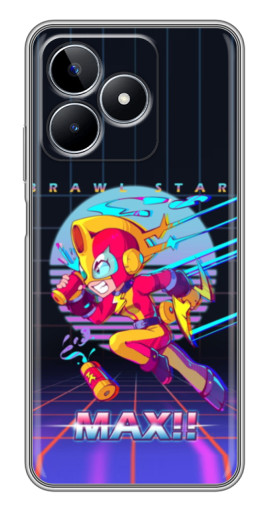 Чехол с принтом "Brawl MAX" для Realme C53