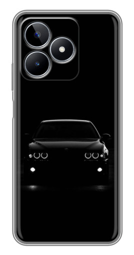 Чехол с картинкой "Черный бумер" для Realme C53