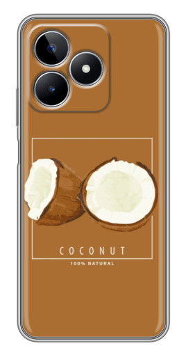 Чехол с принтом "Coconut" для Realme C53