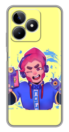 Силиконовый чехол с изображением "Colt Anime" для Realme C53