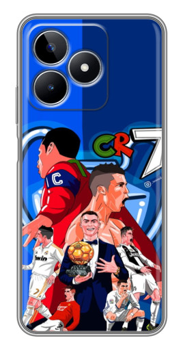 Чехол с печатью "CR7" для Realme C53