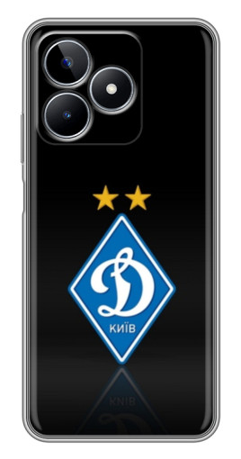Чехол с картинкой "Динамо Киев логотип" для Realme C53