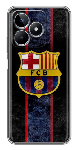 Чехол с печатью "FCB" для Realme C53