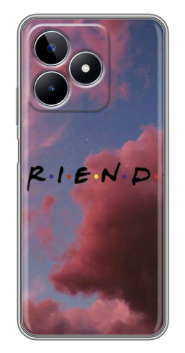Чехол с печатью "Friends" для Realme C53