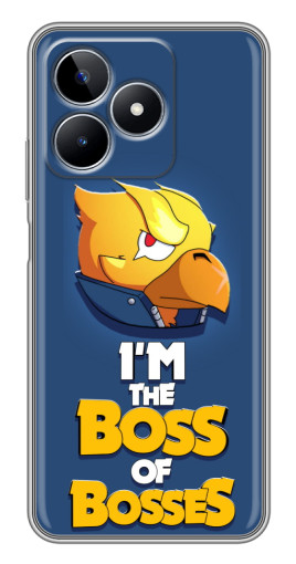 Чехол с печатью "Gold Boss" для Realme C53
