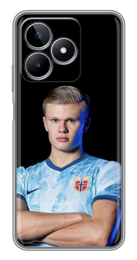 Силиконовый чехол с изображением "Холанд Норвежец" для Realme C53