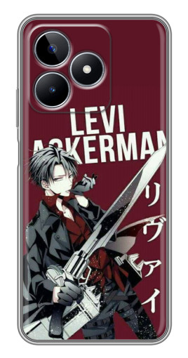 Чехол с картинкой "levi Ackerman" для Realme C53