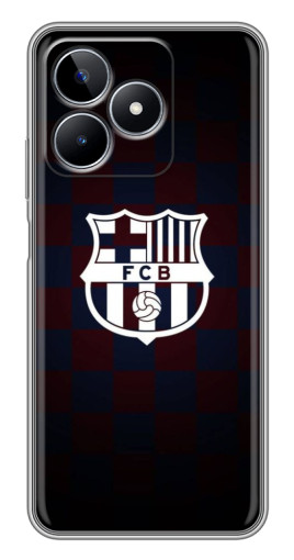 Чехол с печатью "Лого FCB" для Realme C53