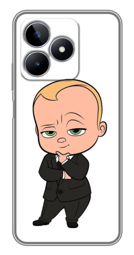 Силиконовый чехол с изображением "Маленький Босс" для Realme C53