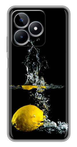 Чехол с печатью "Мокрый Лимон" для Realme C53