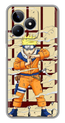 Чехол с картинкой "naruto uzumaki" для Realme C53