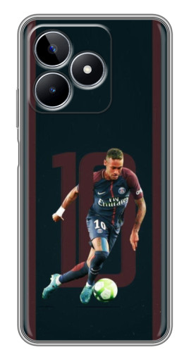 Чехол с печатью "Неймар 10" для Realme C53