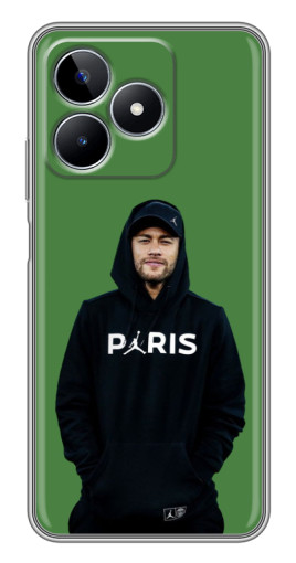 Чехол с картинкой "Неймар Paris" для Realme C53